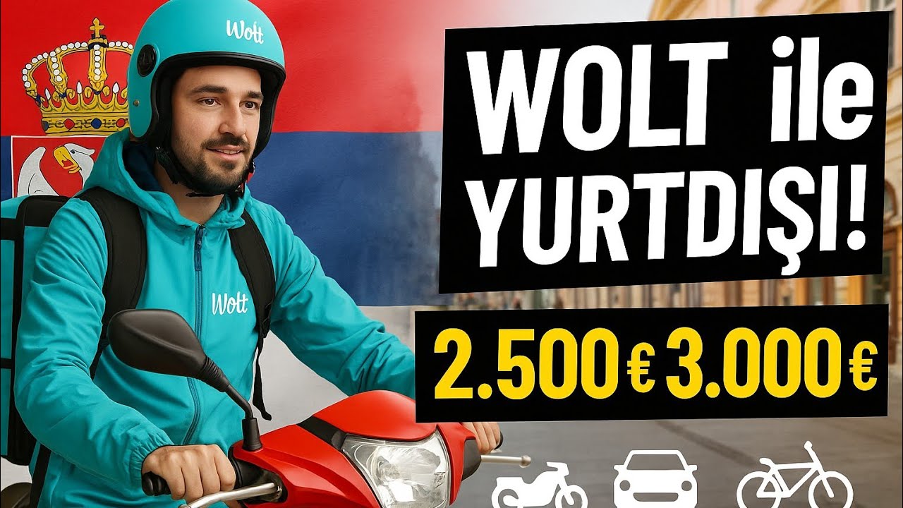 Sırbistan'da Çalışmak Gelmeden Önce Kesinlikle İzle Wolt Kurye #1 