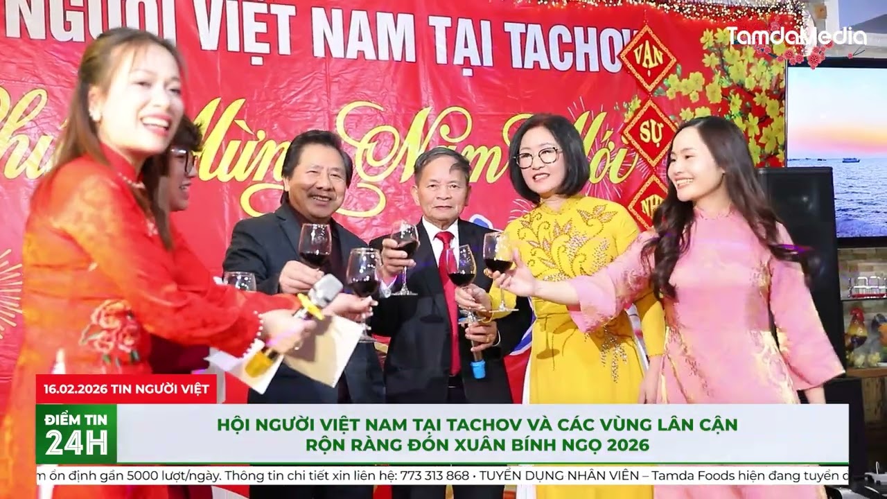 Hội Người Việt Nam tại Tachov và các vùng lân cận rộn ràng đón Xuân Bính Ngọ 2026