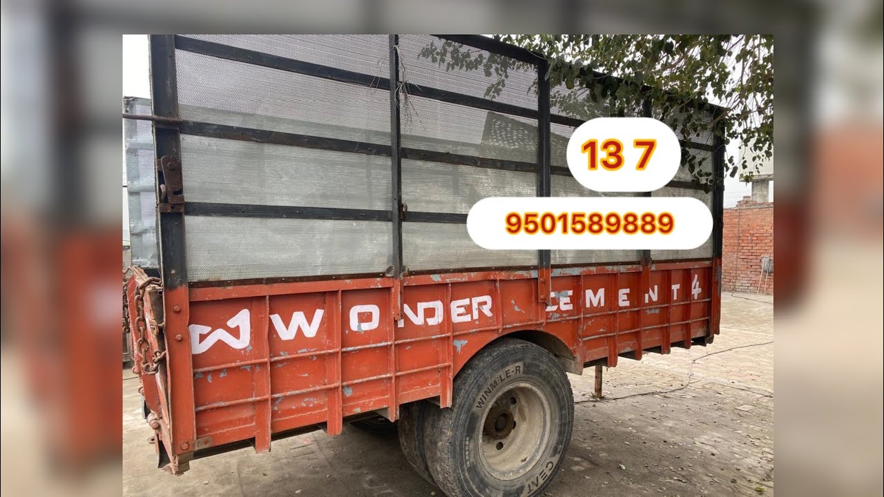 13 7 tralla for sale in Punjab cheap price in India 
