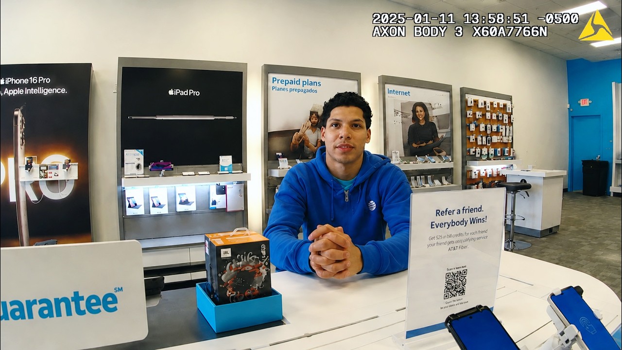 AT&T Store Manager Caught Stealing Thousands in Electronics
