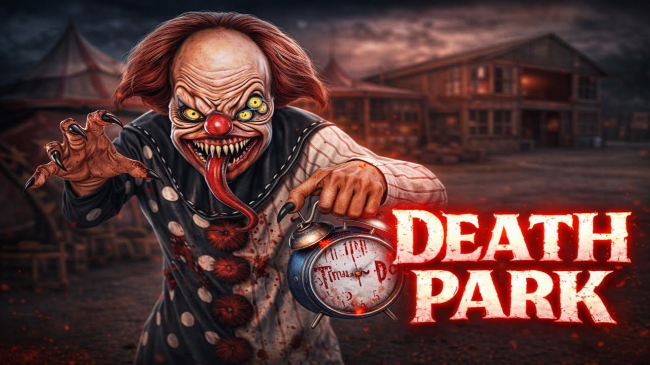 I HATE THIS HORROR CLOWN || DEATH PARK #horrorgame #games #death 