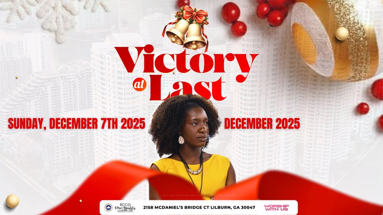 Sunday Service December 7th 2025 |VICTORY AT LAST| RCCG PEACE ASSEMBLY
