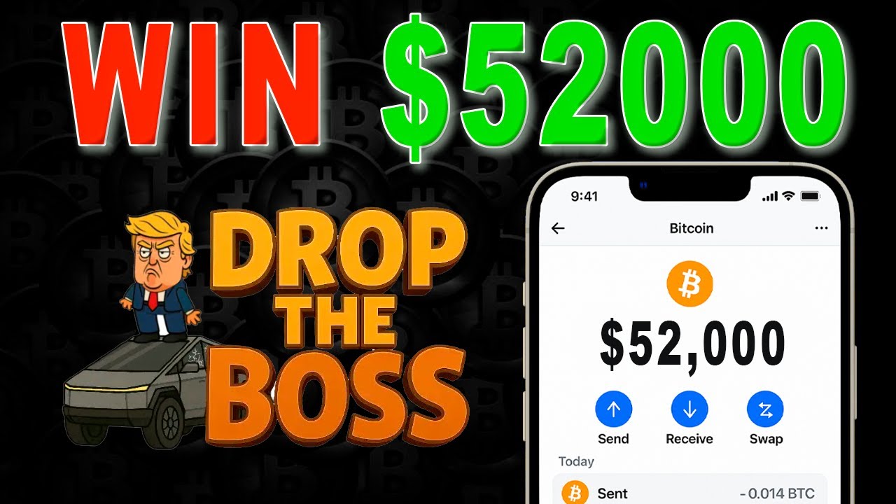 $52000 WIN on Drop the Boss | Trump Casino Bitcoin Withdrawal