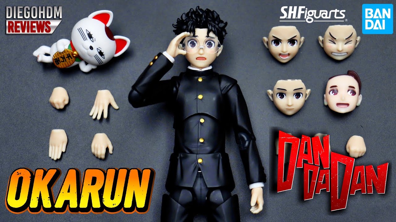 AGORA VAI? 🫠 OKARUN DANDADAN S.H.Figuarts Bandai Unboxing e Review