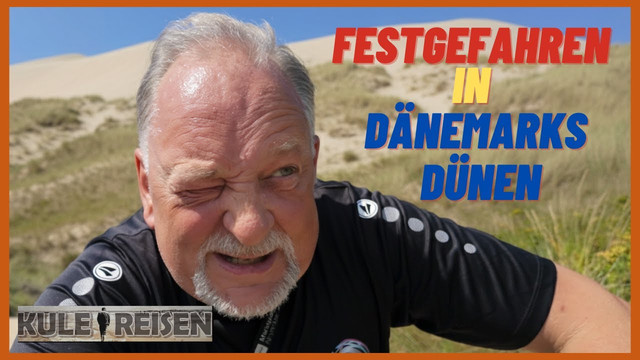 Festgefahren in Dänemarks Dünen- Tour von Verjes Strand über Blavant