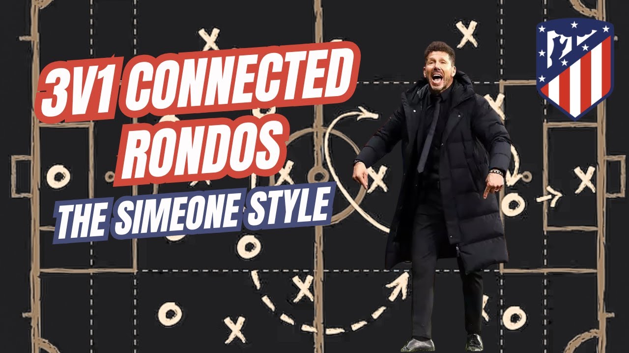 Diego Simeone’s Rondo Drill | Atlético Madrid Training