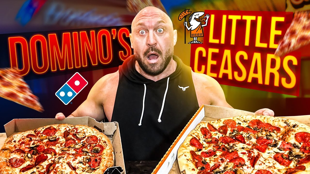 Domino’s Vs Little Caesar’s Garlic Parmesan Stuffed Crust Pizza Punch Out 🍕 🥊