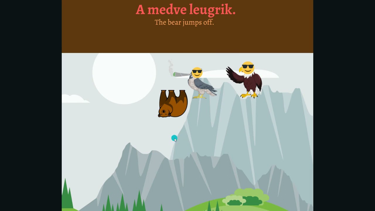 LEARN HUNGARIAN WITH JOKES: The eagle, the falcon and the bear
