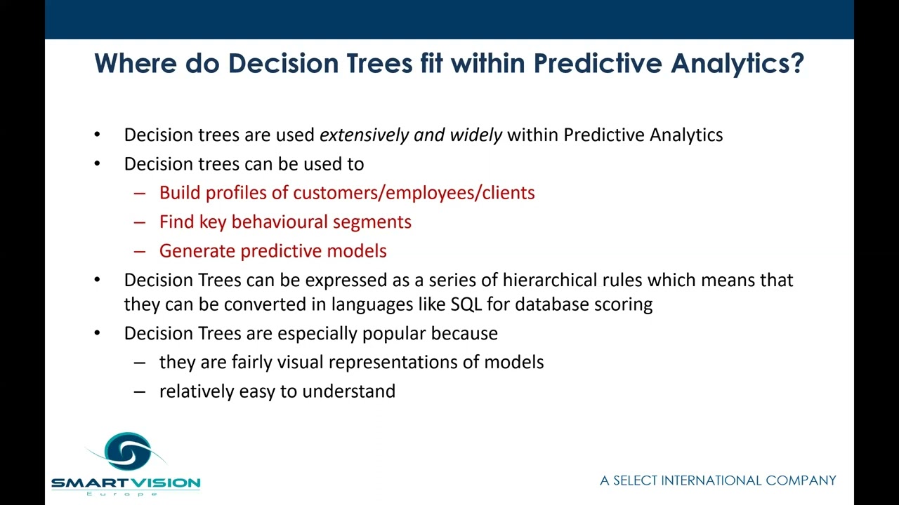 Introduction to SPSS Decision Trees