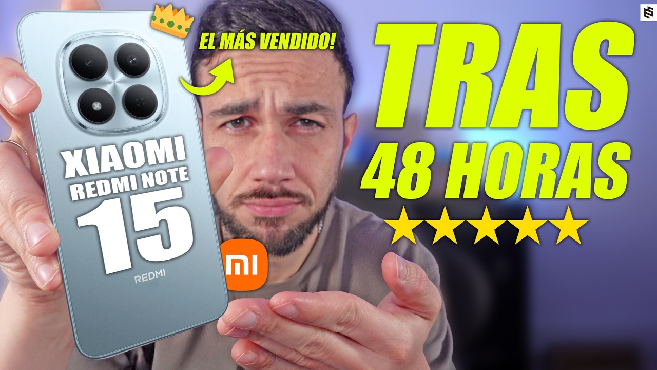 ÉXITO de VENTAS (y es normal) Xiaomi REDMI NOTE 15: REVIEW