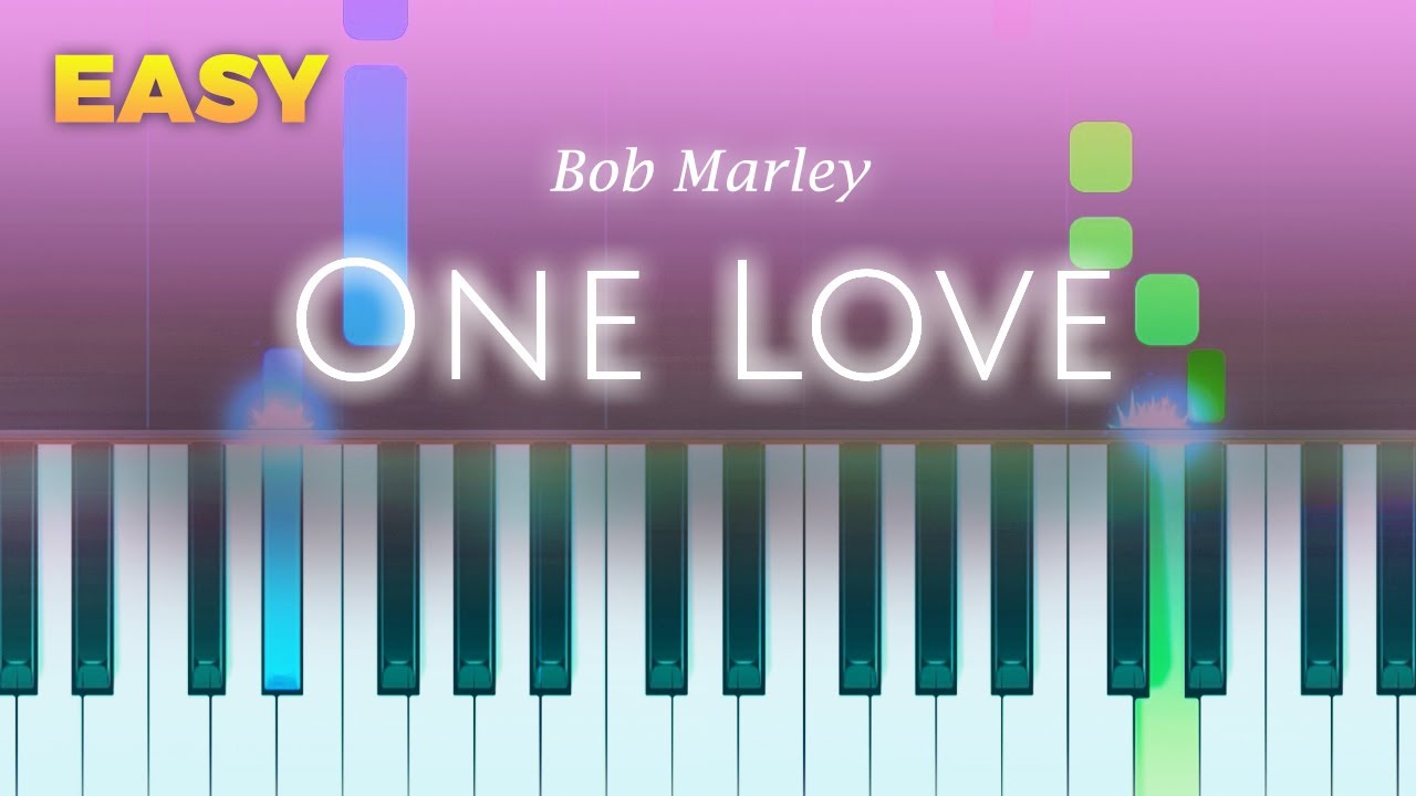 Bob Marley - One Love - EASY Piano TUTORIAL by Piano Fun Play