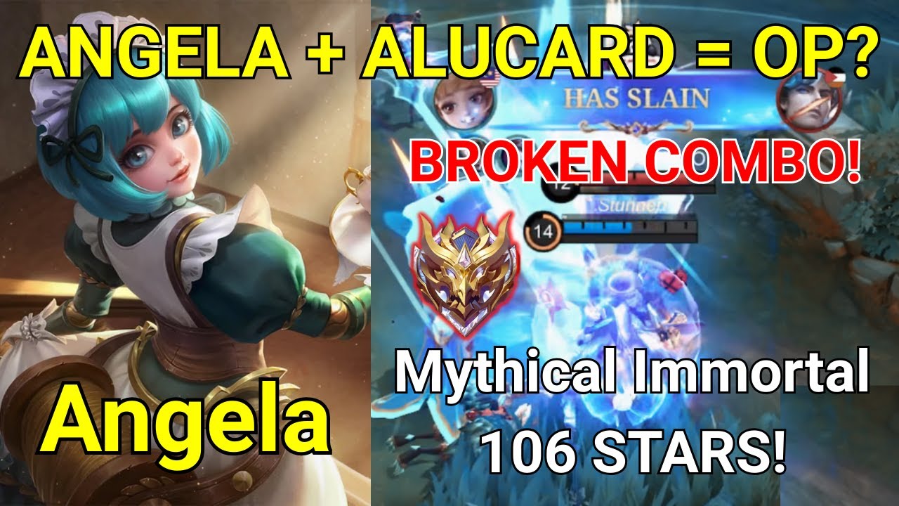 I Made Alucard OP Again... But Only With Angela (Mythical Immortal) | MLBB #mobilelegends