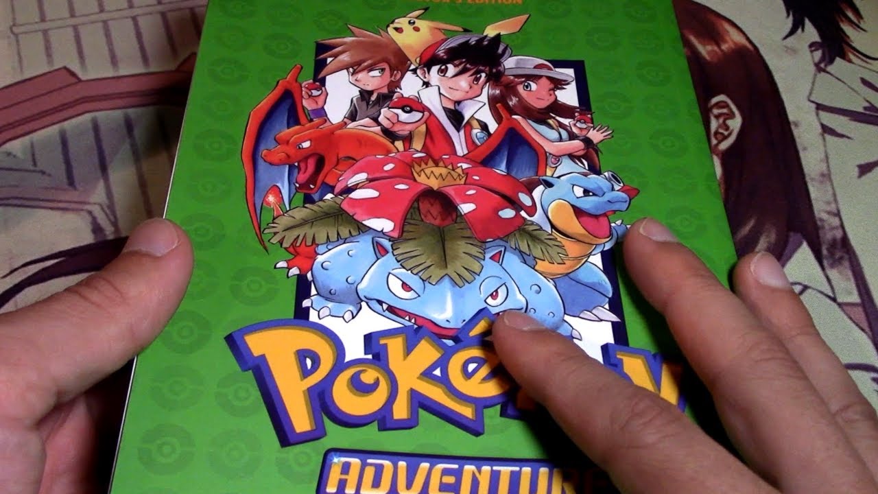 Pokemon Adventure Manga Collector Book ASMR Whispering