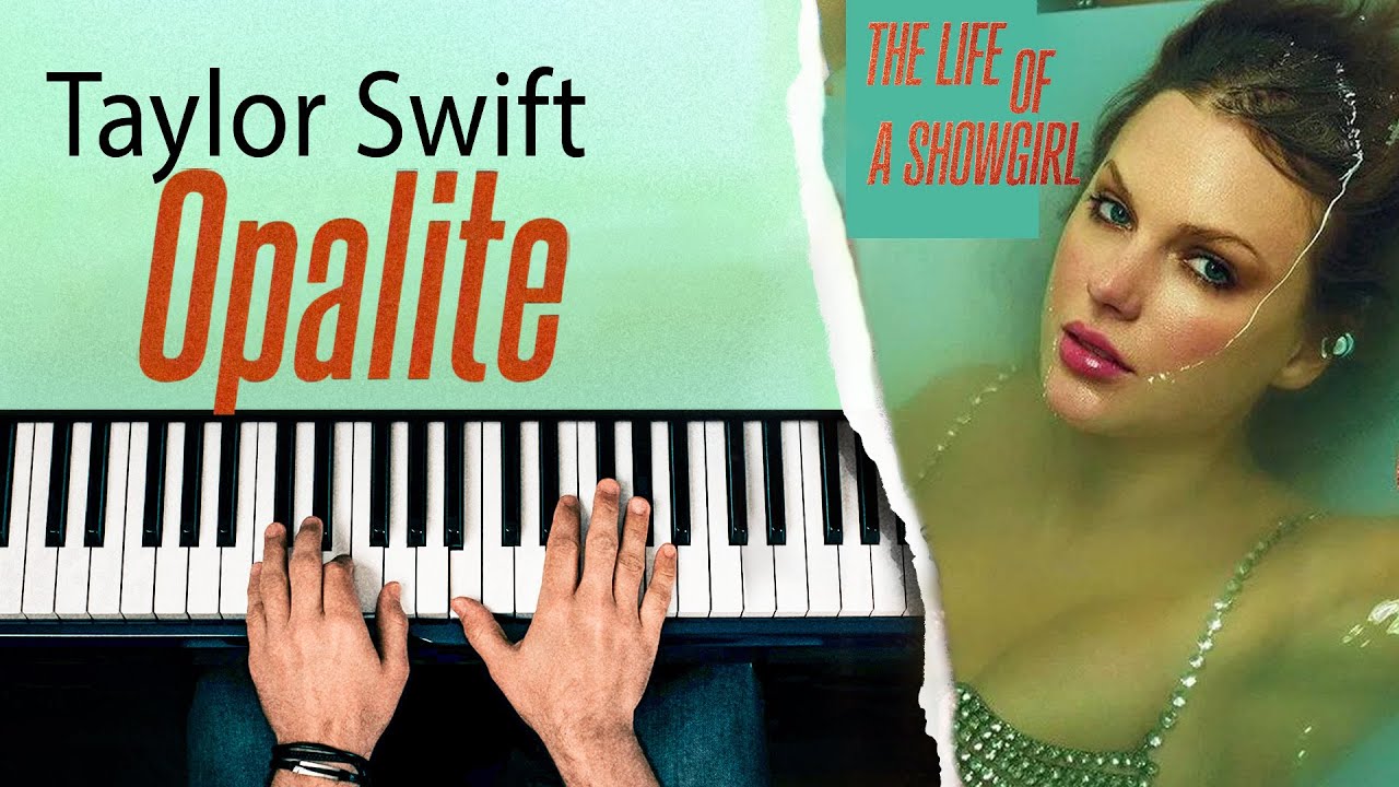 Taylor Swift - Opalite (Piano Tutorial with SHEET MUSIC)