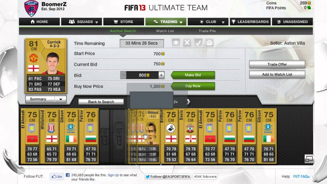 FIFA 13 Ultimate Team Trading Tips | Episode 1