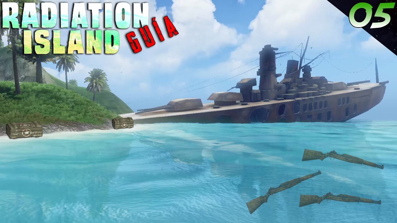 RADIATION ISLAND GUÍA #05  | Armas escondidas y tesoros! | Sin comentar