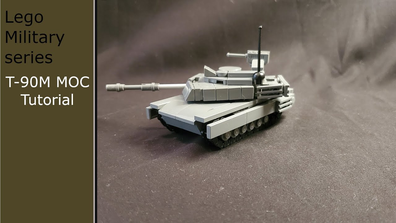 Lego MOC T-90M Tutorial