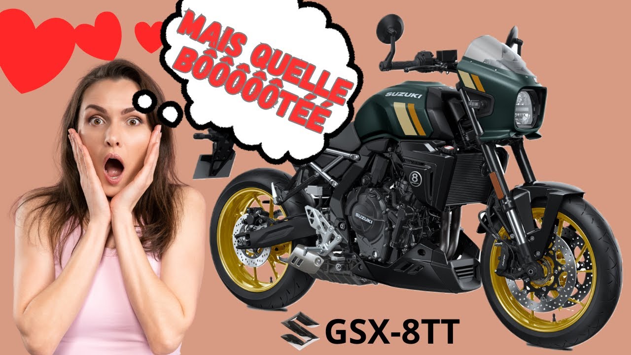 🏍️ Essai Suzuki GSX-8 TT – Le Roadster Néo-Rétro  !
