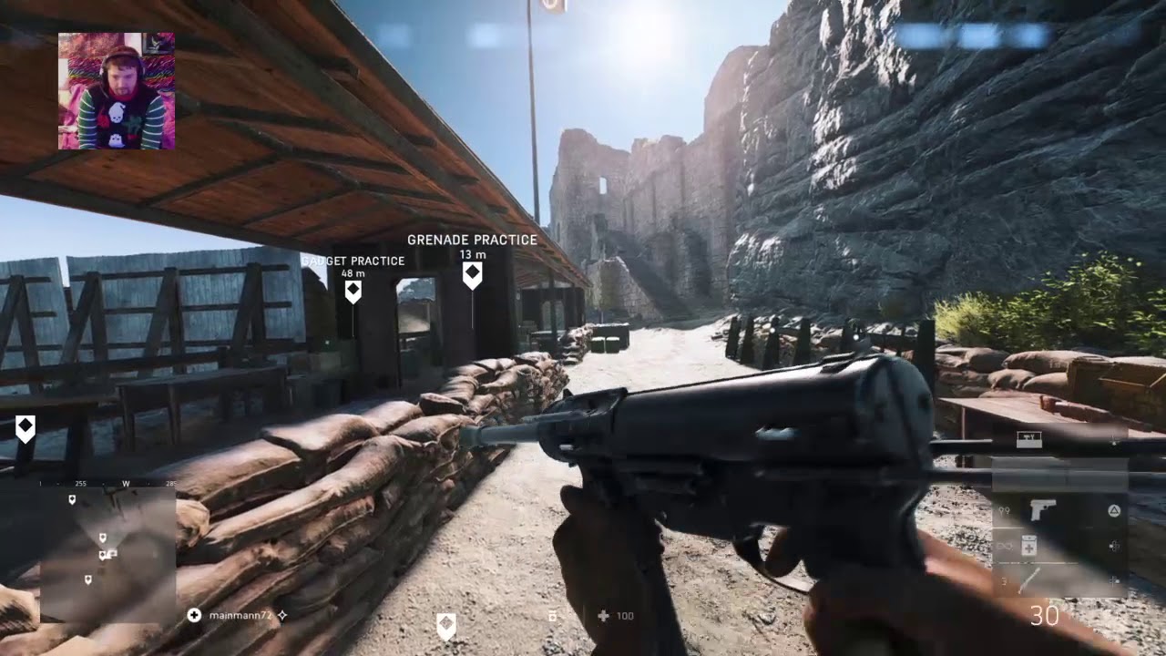 showing off unreleased weapons bf5 grease gun and type A