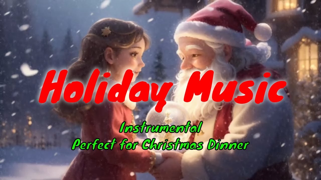 Christmas Music - Instrumental - Christmas Dinner Music #holidaymusic