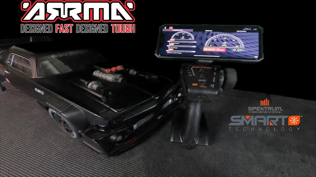Spektrum Dx3 3 Channel Telemetry cell phone mount | Horizon Hobbies