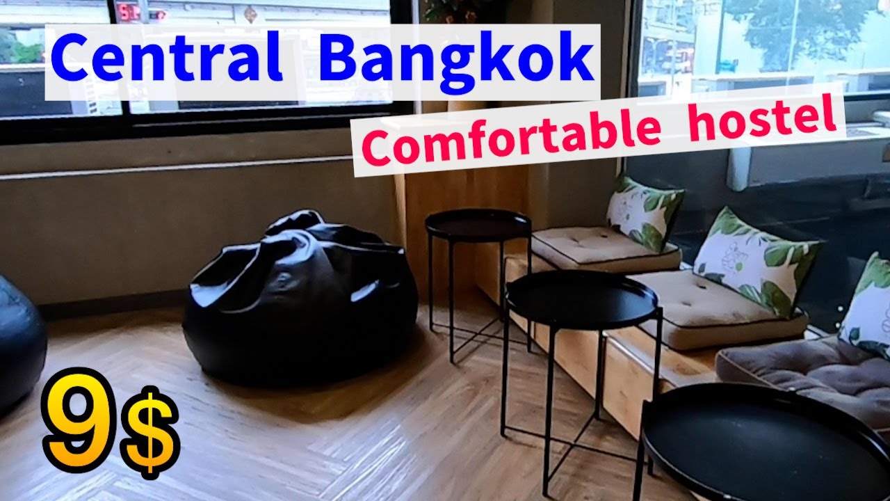 [Bangkok]Comfortable and good value for money, 9$ per night, Siam Eco Hostel, on 17th Nov 2021