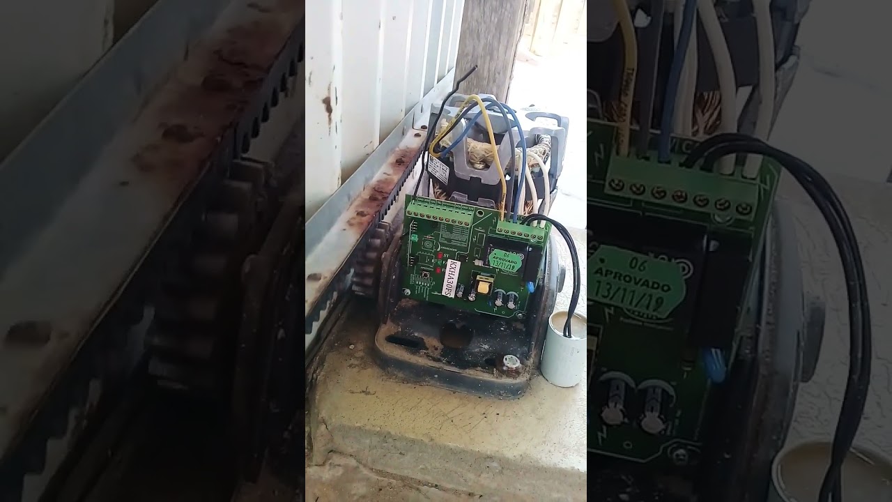 Motor de port&atilde;o Dz Rossi atto turbo: Configura&ccedil;&otilde;es de Central KXHA30FS e troca de baterias de Txs
