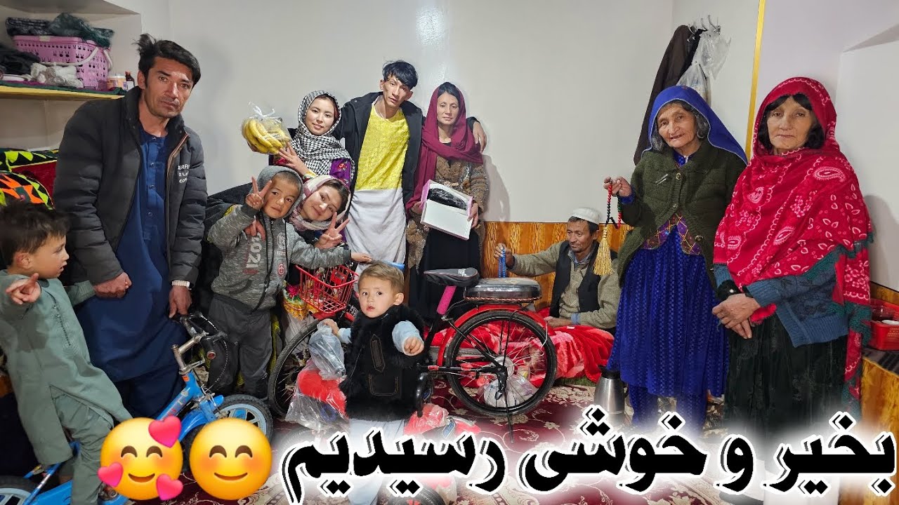 حسین لالی و مادر مهدی جان بخیر رسیدن 😊🥰و خوشحالی پدر و مادر جان ما ❤