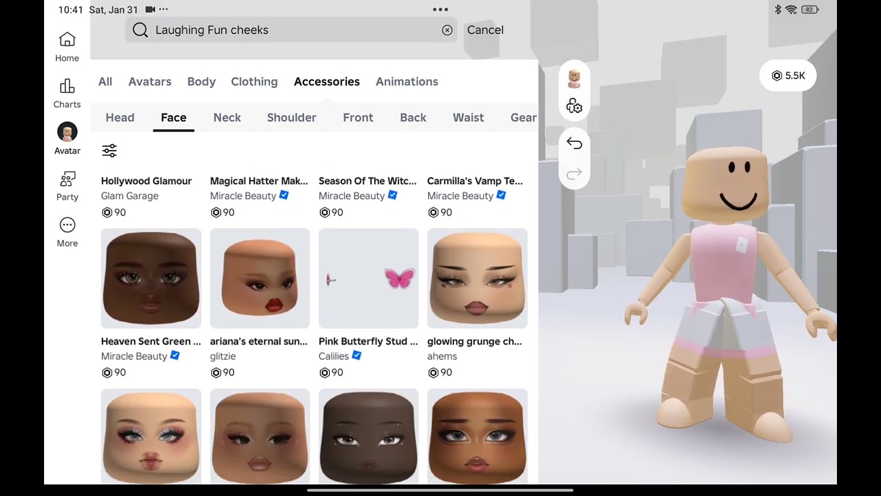 5K Robux Shopping Spree