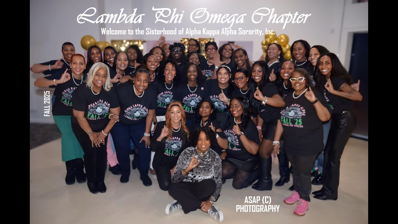 Tis the Season to be Pretty with the AKA's of Lambda Phi Omega Chapter 2025