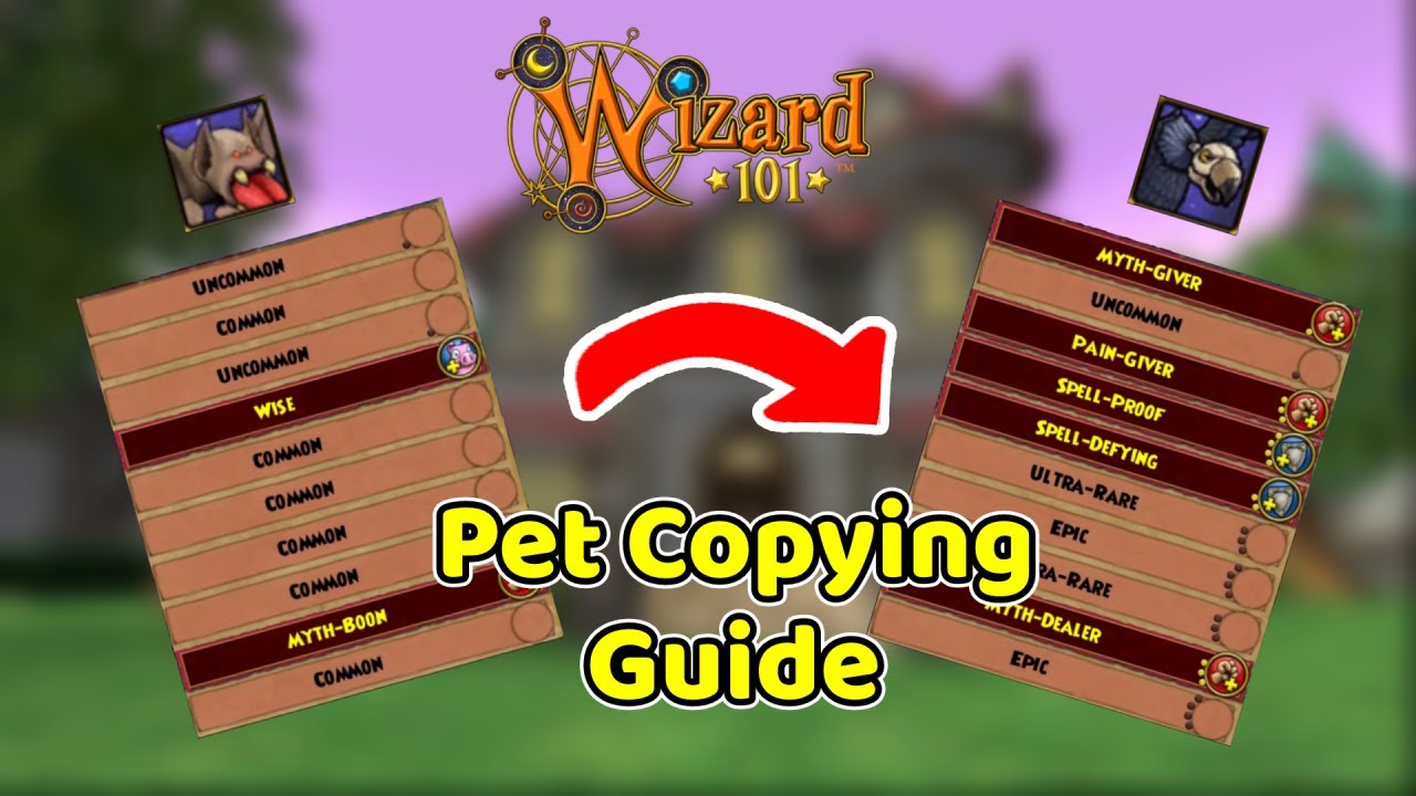 [УСТАРЕЛО] Wizard101: Руководство по копированию питомцев (НЕ ИСПОЛЬЗУЙТЕ КРОВАВЫХ ЛЕТУЧИХ МЫШЕЙ,...
