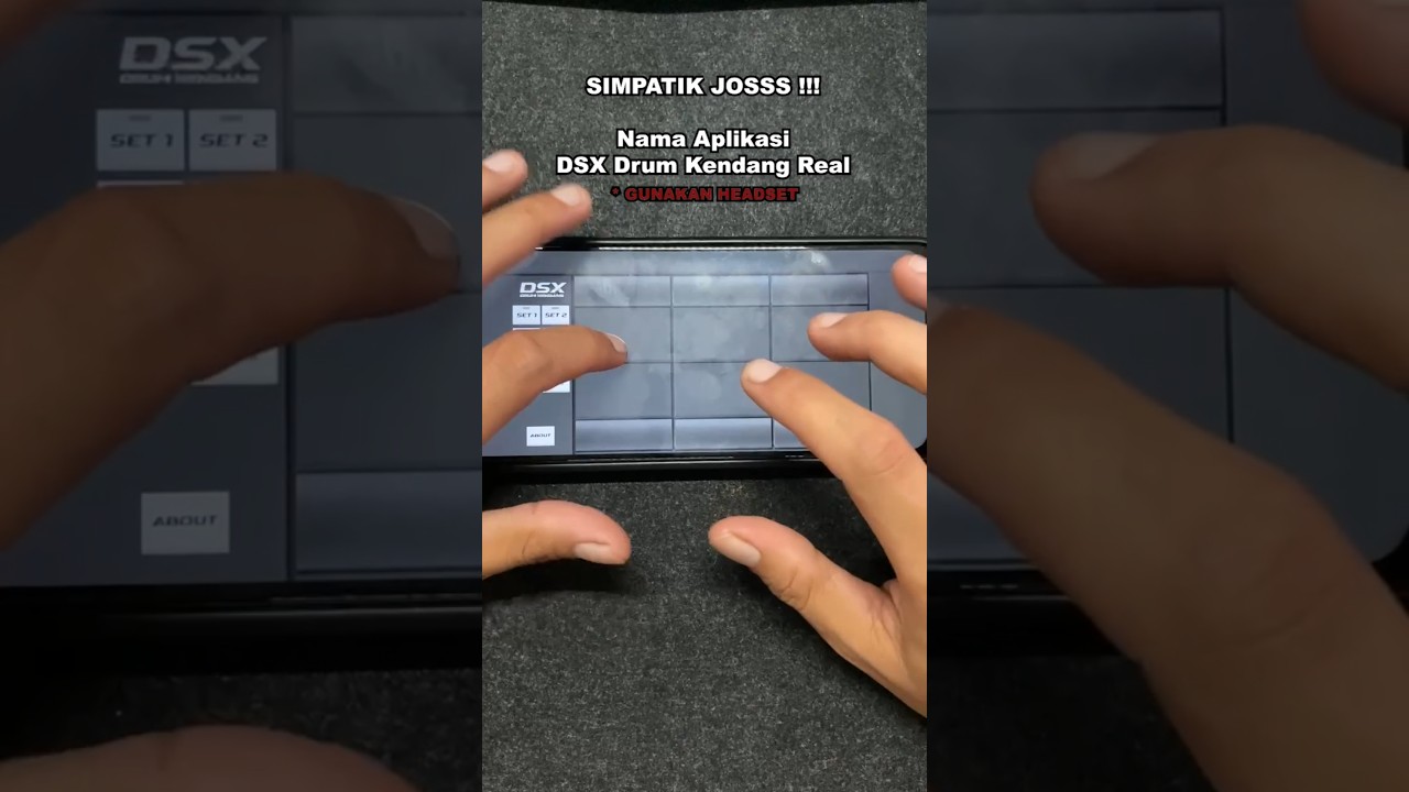Ini kan yang kalian mau! Simpatik DSX Drum Kendang Real #dekhaystudio #kendangandroid #dsxkendang