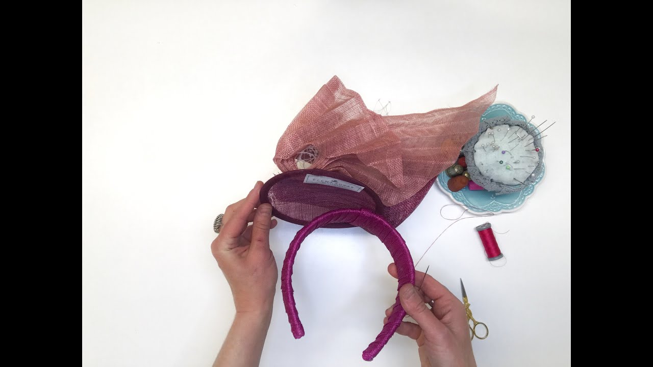 How to Attach a Fascinator to a Headband #hats #fashion #fascinator