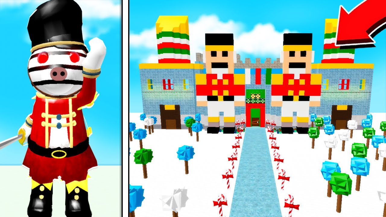 ROBLOX PIGGY ALTERNATE ZIZZY'S CHRISTMAS CASTLE! (Piggy Build Mode)