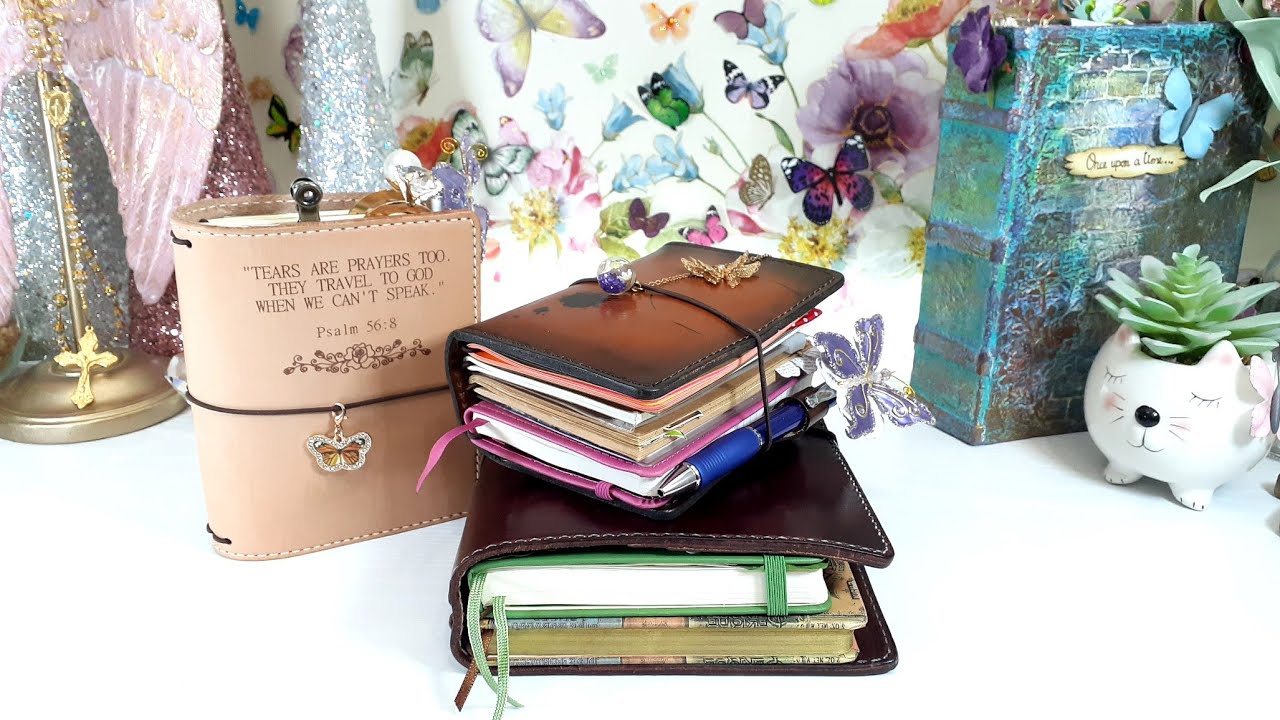 Sharing My Small Collection Of Chic Sparrow Travelers Notebooks@chicsparrowofficial @catwoods5499
