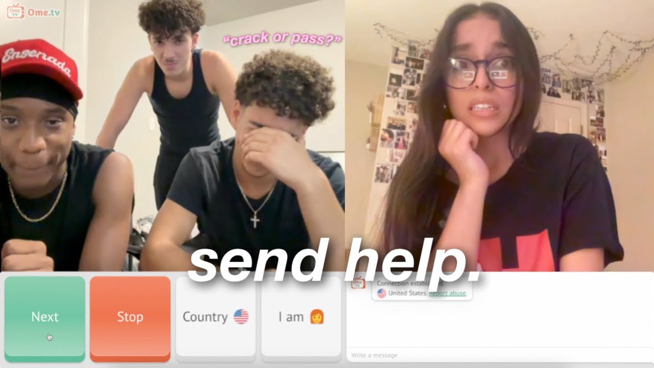 Я зашёл на Omegle...