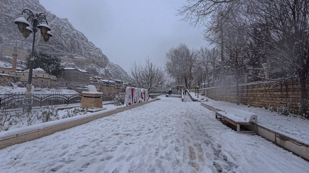 01 Ocak 2026  - AMASYA'DA 2026'NIN İLK GÜNÜ 4k | Amasya Videoları