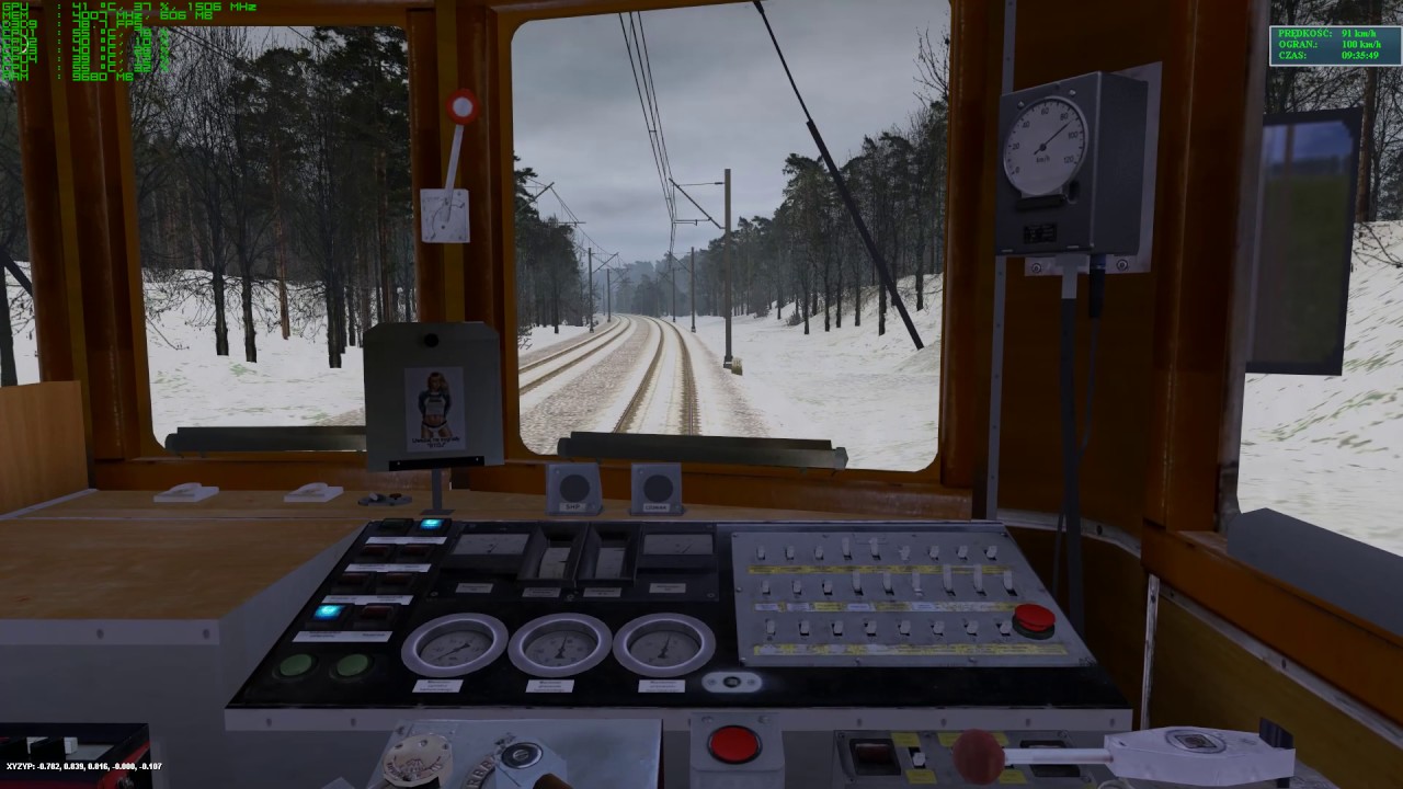 [TS2010]EN57 z Kochanowa do Grodka na Zimowisku.