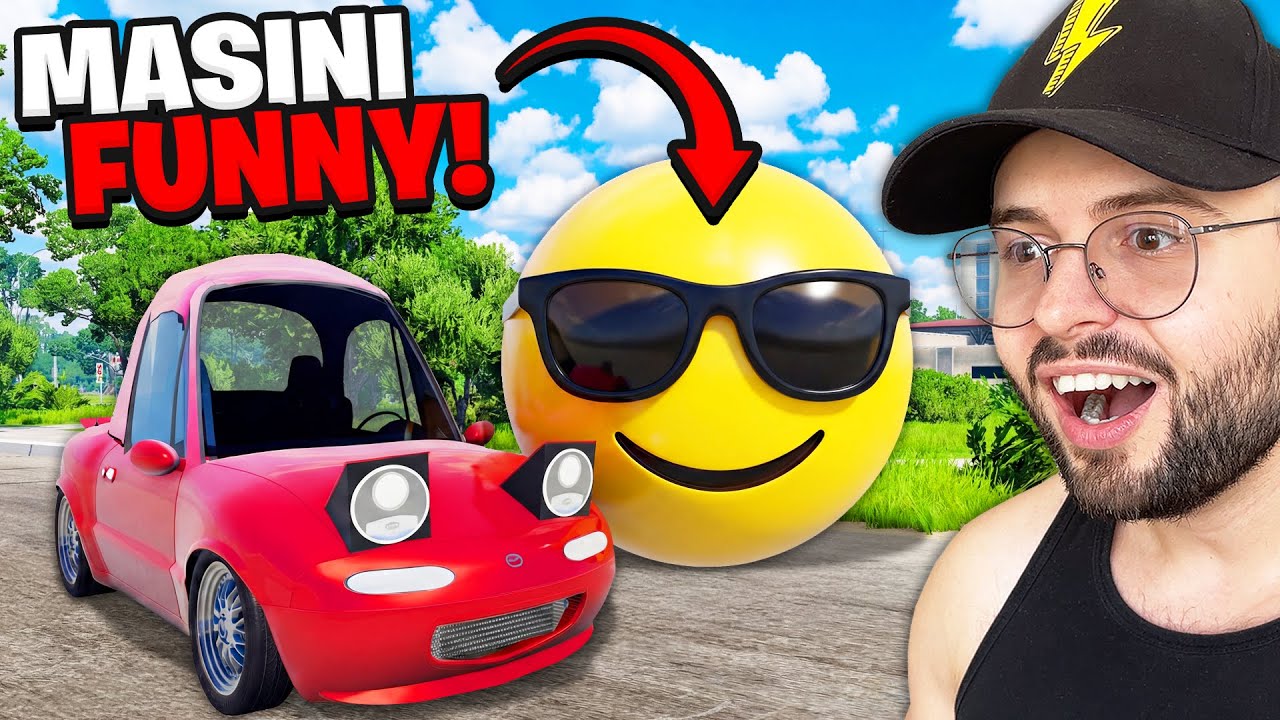 Am condus CELE MAI AMUZANTE MASINI din BeamNG!