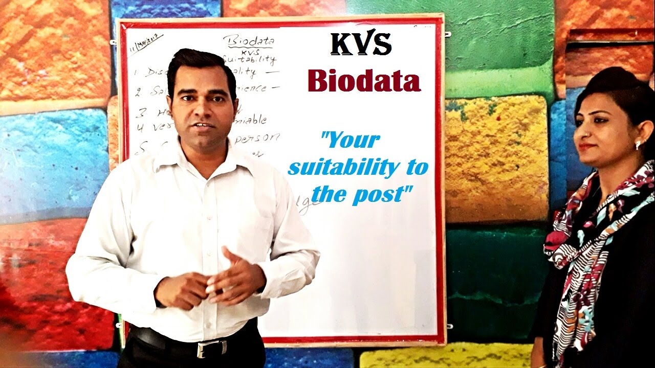 kvs biodata