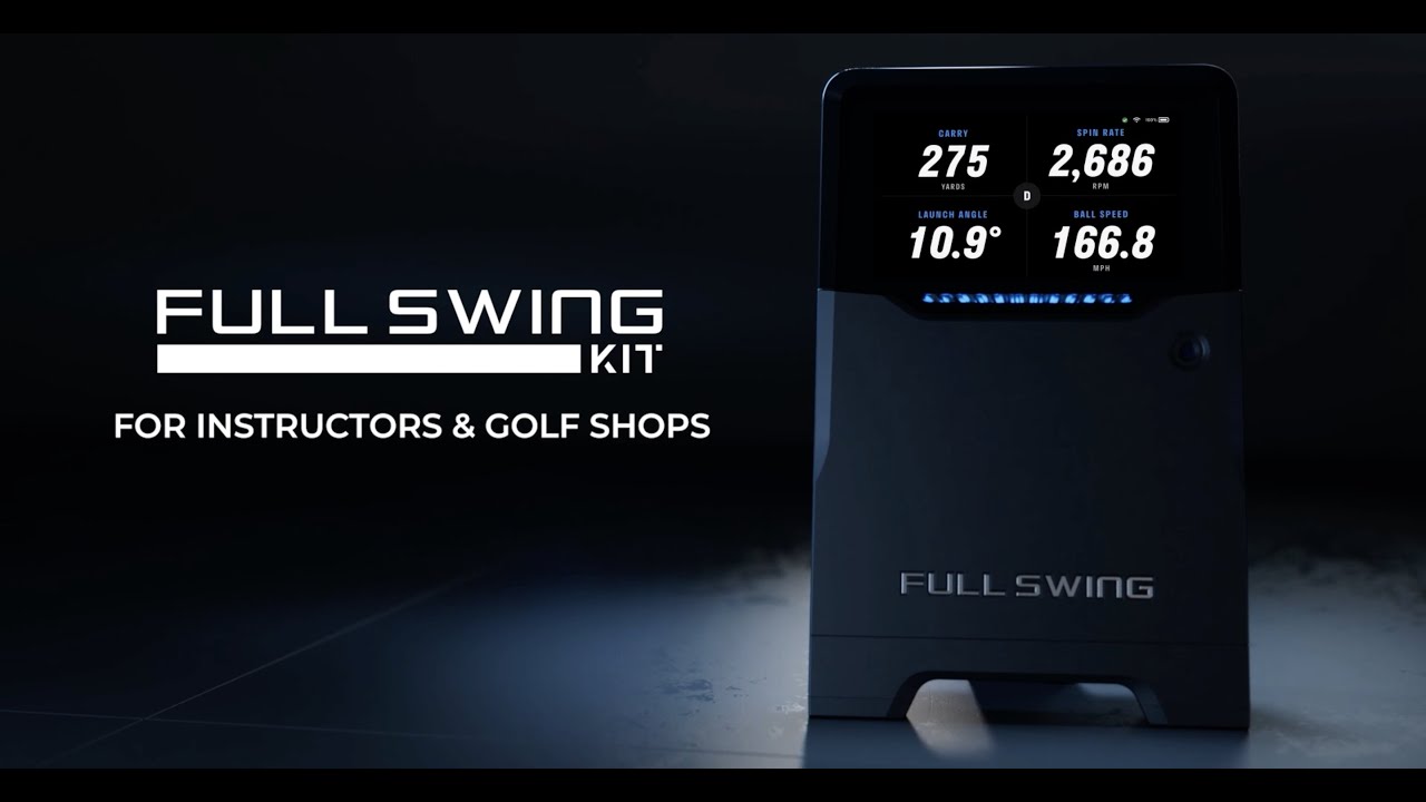 Full Swing KIT Launch Monitor: Instructors & Golf Shop Introduction with Shawn Cox, PGA