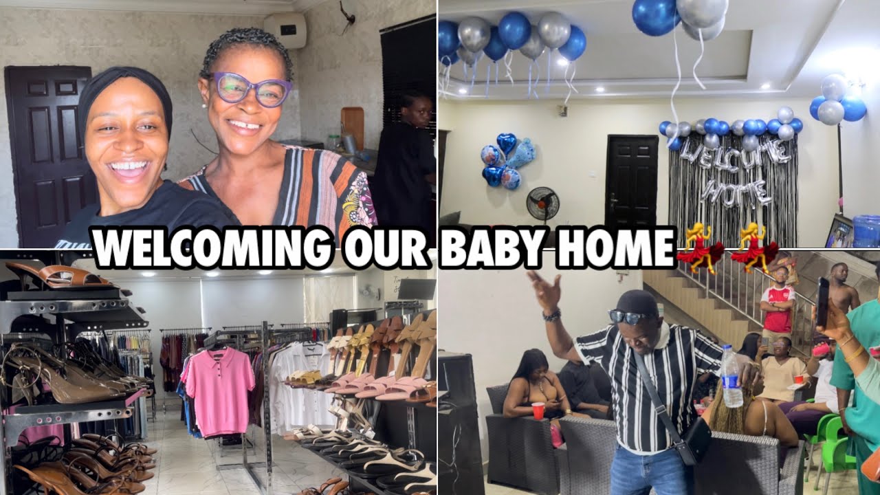 Welcoming OUR BABY Back HOME | MUMMY IS HERE for OMUGWO | My Brother’s Birthday Party & More.