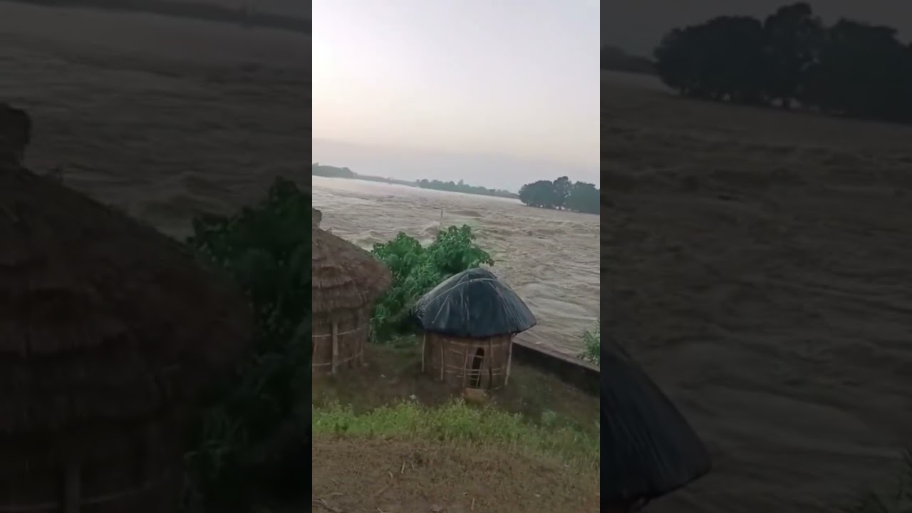 Barhaj Kaparwar Ghat Parsia and submerged in water tonight😭😭😭😭😭😭