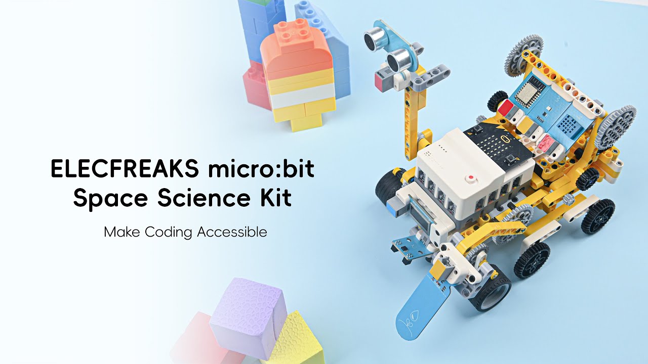 Launch into Space with ELECFREAKS micro:bit Space Science Kit: Hands-On STEAM Review & Builds!