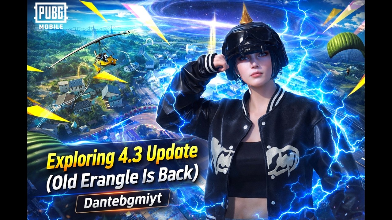 4.3 UPDATE IS HERE | OLD ERANGLE IS BACK 😍❤️‍🩹 | 4.3 TIPS & TRICKS #bgmi #bgmilive #pubg #pubgmobile