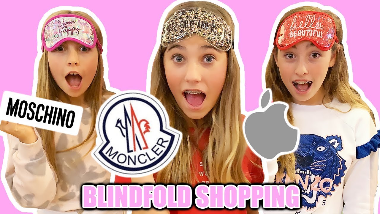 Buying Anything You Touch Blindfolded Challenge | Rosie McClelland