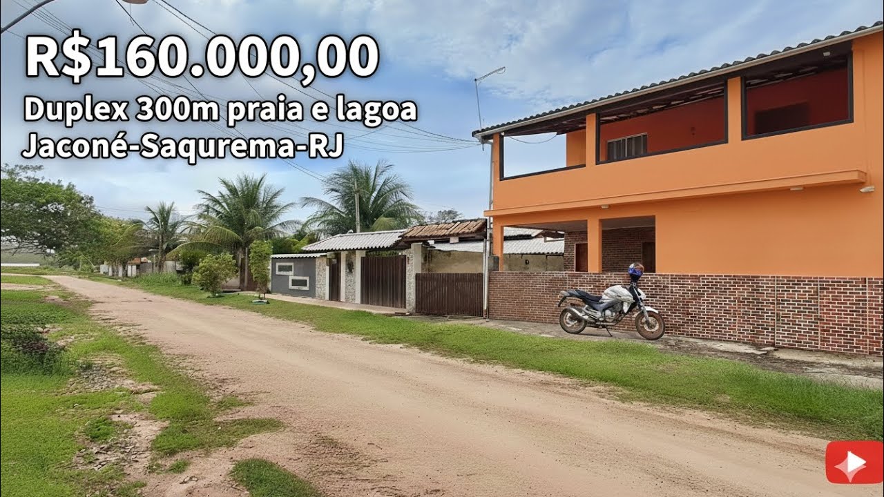 160 MIL - CASA BARATA DUPLEX 2 QUARTOS MOBILIADA PERTO PRAIA E LAGOA JACONÉ MARICÁ / SAQUAREMA-RJ