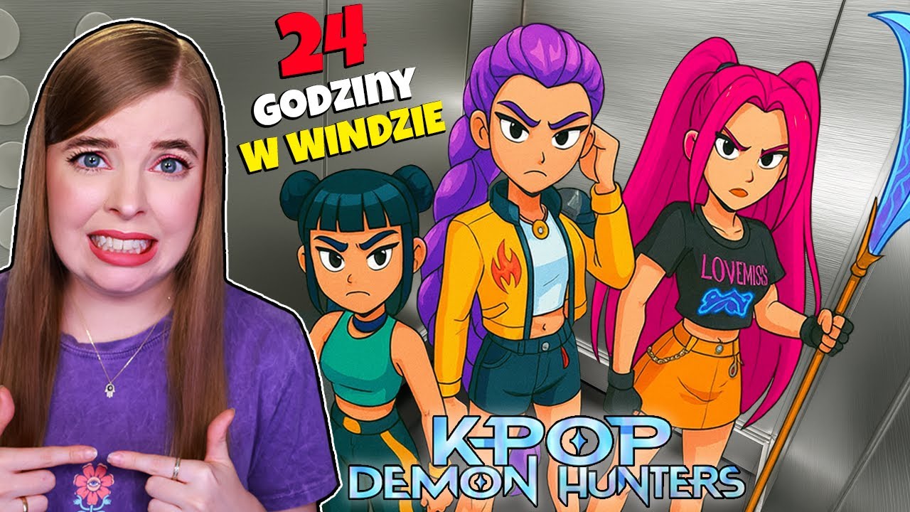 UTKNĘŁAM W WINDZIE Z ✨KPOP DEMON HUNTERS✨