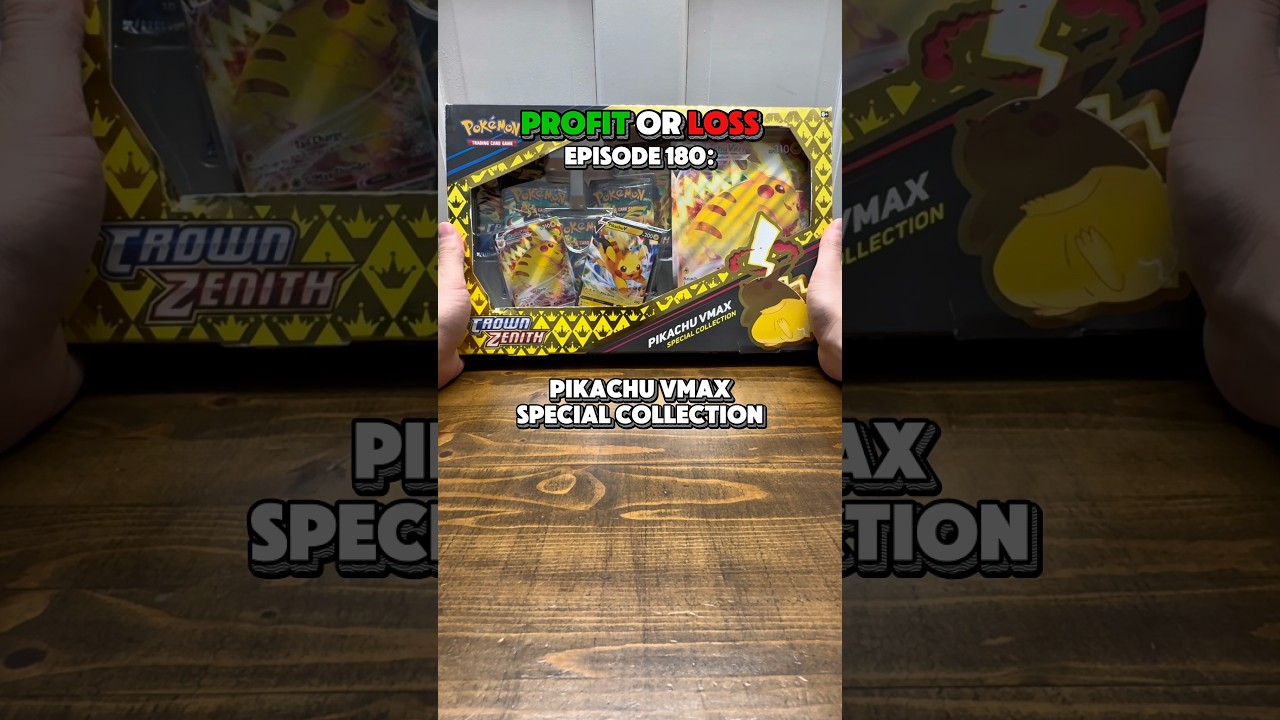 Opening a Pikachu VMAX Special Collection! - Profit or Loss Episode 180