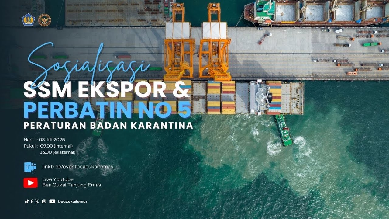 Sosialisasi SSM Ekspor dan Peraturan Badan Karantina